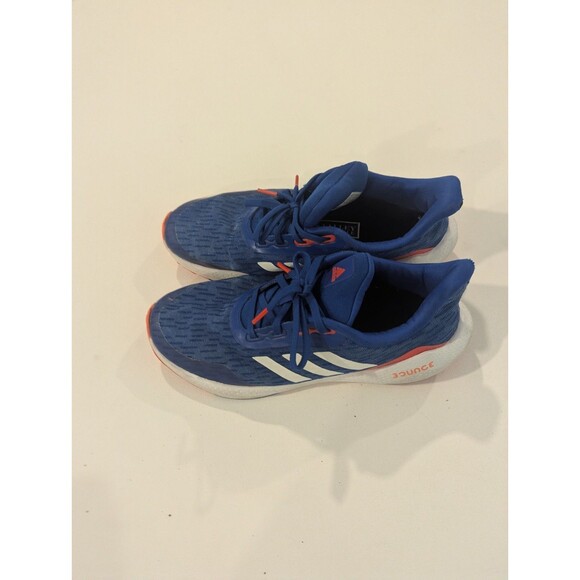 Adidas Bounce Mens Blue Run Shoes Size 6.5  read main image 5